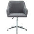 Swen Studio -  Swivel Dining Chairs 6 pcs Light Grey Fabric (UK/IE/FI/NO only) (6x331498)